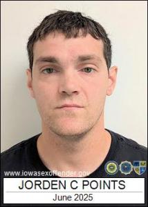 Jorden Clyde Points a registered Sex Offender of Iowa