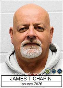 James Trinity Chapin a registered Sex Offender of Iowa