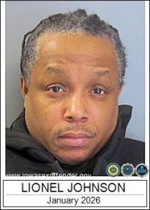 Lionel Johnson a registered Sex Offender of Iowa