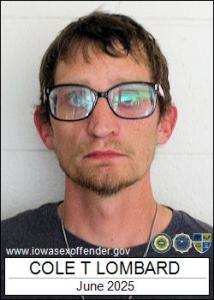 Cole Timothy Lombard a registered Sex Offender of Iowa