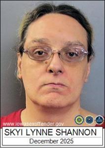 Skyi Lynne Shannon a registered Sex Offender of Iowa