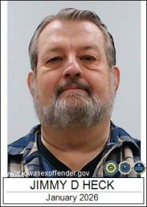 Jimmy Dwayne Heck a registered Sex Offender of Iowa