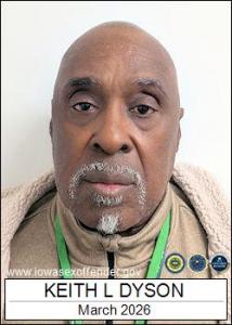 Keith Leon Dyson a registered Sex Offender of Iowa