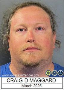 Craig Daniel Maggard a registered Sex Offender of Iowa