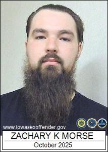 Zachary Kenneth Morse a registered Sex Offender of Iowa