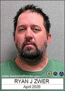 Ryan Joshua Zwer a registered Sex Offender of Iowa
