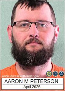 Aaron Michael Peterson a registered Sex Offender of Iowa