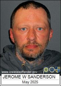 Jerome Wayne Sanderson a registered Sex Offender of Iowa