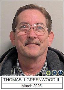 Thomas Jack Greenwood II a registered Sex Offender of Iowa