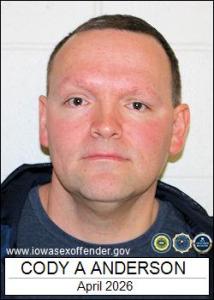 Cody Allan Anderson a registered Sex Offender of Iowa