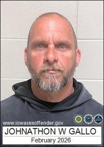 Johnathon William Gallo a registered Sex Offender of Iowa