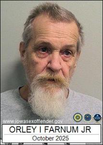 Orley Ivan Farnum Jr a registered Sex Offender of Iowa