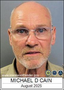 Michael David Cain a registered Sex Offender of Iowa
