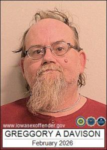 Greggory Allan Davison a registered Sex Offender of Iowa