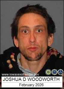 Joshua David Woodworth a registered Sex Offender of Iowa