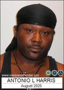 Antonio Lamar Harris a registered Sex Offender of Iowa