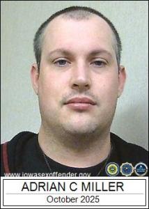 Adrian Charles Miller a registered Sex Offender of Iowa