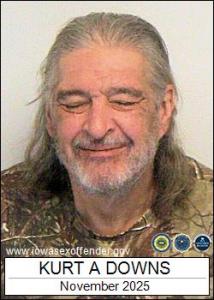 Kurt Allen Downs a registered Sex Offender of Iowa