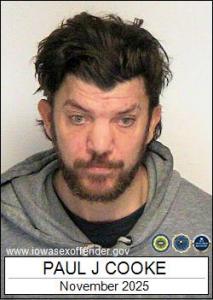 Paul Jason Cooke a registered Sex Offender of Iowa