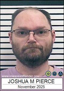 Joshua Michael Pierce a registered Sex Offender of Iowa