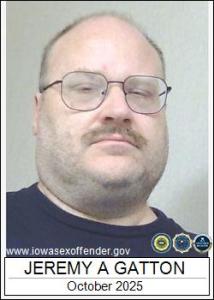 Jeremy Allen Gatton a registered Sex Offender of Iowa