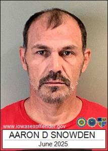 Aaron Darrell Snowden a registered Sex Offender of Iowa