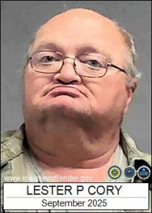 Lester Paul Cory a registered Sex Offender of Iowa
