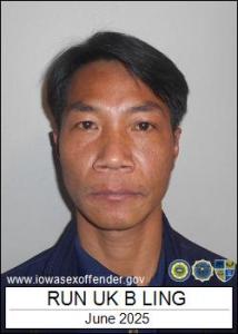 Run Uk Bau Ling a registered Sex Offender of Iowa
