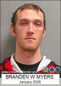 Branden William Myers a registered Sex Offender of Iowa