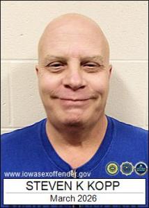 Steven Kennith Ray Kopp a registered Sex Offender of Iowa
