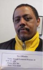 Proctor Leonard Joseph Jr a registered Sex Offender of Washington Dc