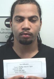 Agee Sincere Phillip a registered Sex Offender of Pennsylvania