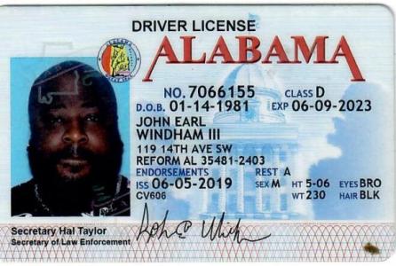 John Earl Windham III a registered Sex Offender of Alabama