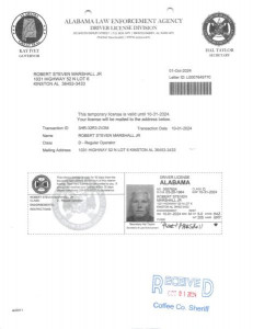 Robert Steven Marshall Jr a registered Sex Offender of Alabama