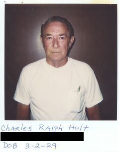 Charles Ralph Holt a registered Sex or Violent Offender of Oklahoma