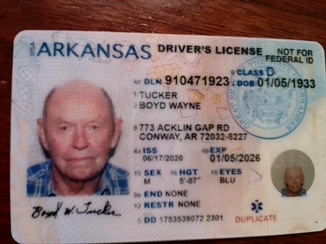 Boyd Tucker a registered Sex Offender of Arkansas