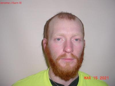 Jerome James Karn III a registered Sex or Violent Offender of Indiana