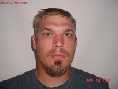 Nicholas A Robinson a registered Sex or Violent Offender of Indiana