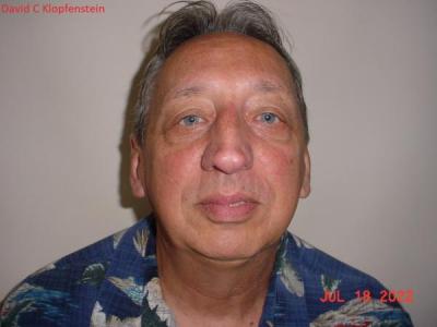 David Clyde Klopfenstein a registered Sex or Violent Offender of Indiana