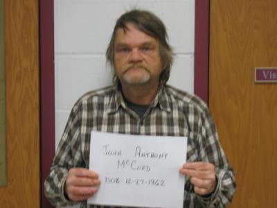 John Anthony Mccord a registered Sex or Violent Offender of Indiana