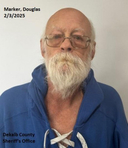 Douglas Bradley Marker a registered Sex or Violent Offender of Indiana