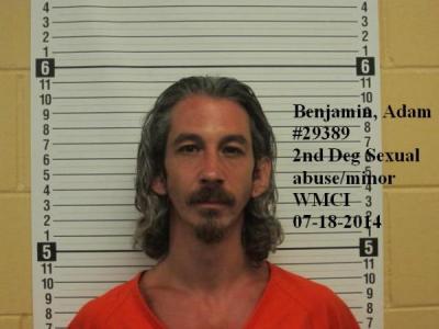 Adam Erwin Benjamin a registered Sex Offender of Wyoming