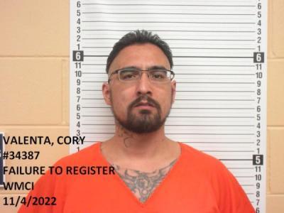 Cory Joseph Valenta a registered Sex Offender of Wyoming