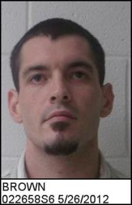 Justin Samuel Brown a registered Sex or Violent Offender of Indiana
