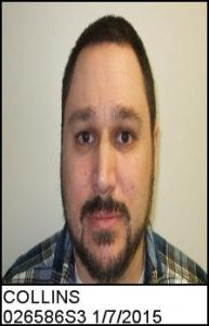 Erik Paul Collins a registered Sex Offender of Vermont