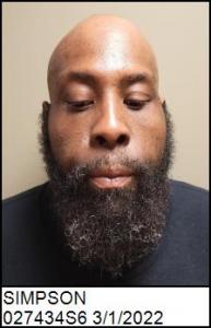 Travis Lee Simpson a registered Sex Offender of North Carolina