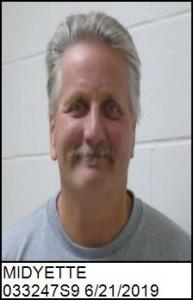 Joseph D Midyette a registered Sex or Violent Offender of Indiana