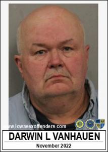 Darwin Lee Vanhauen a registered Sex Offender of Iowa