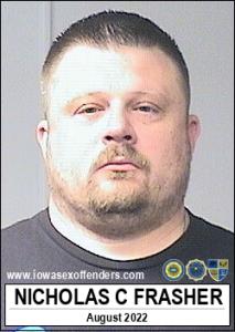 Nicholas Carl Frasher a registered Sex Offender of Iowa