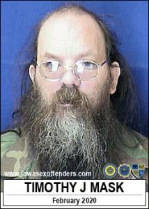 Timothy John Mask a registered Sex Offender of Iowa